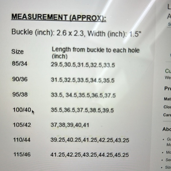 Authentic Gucci Interlocking GG logo Orange leather 100/40 - Picture 8 of 8